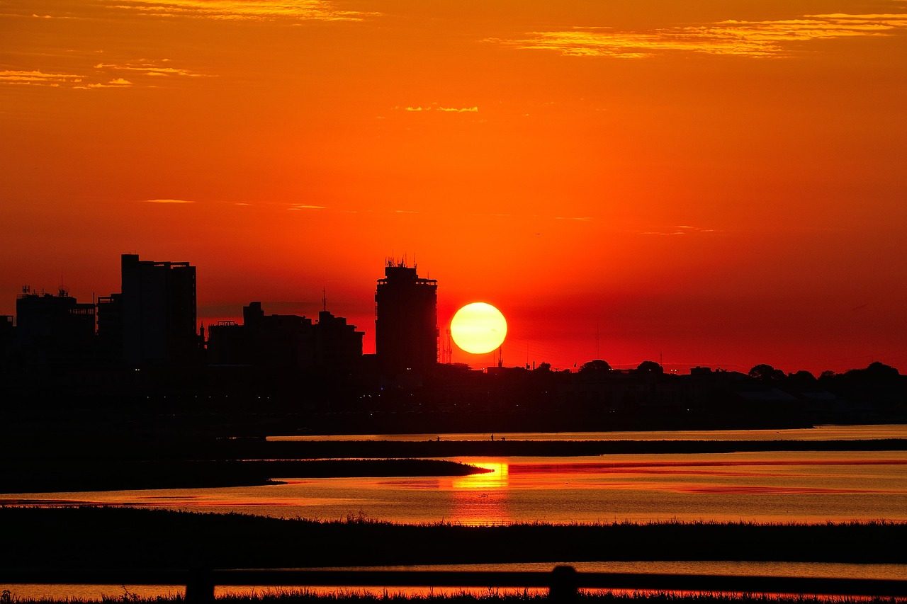 Atardecer en Asunción