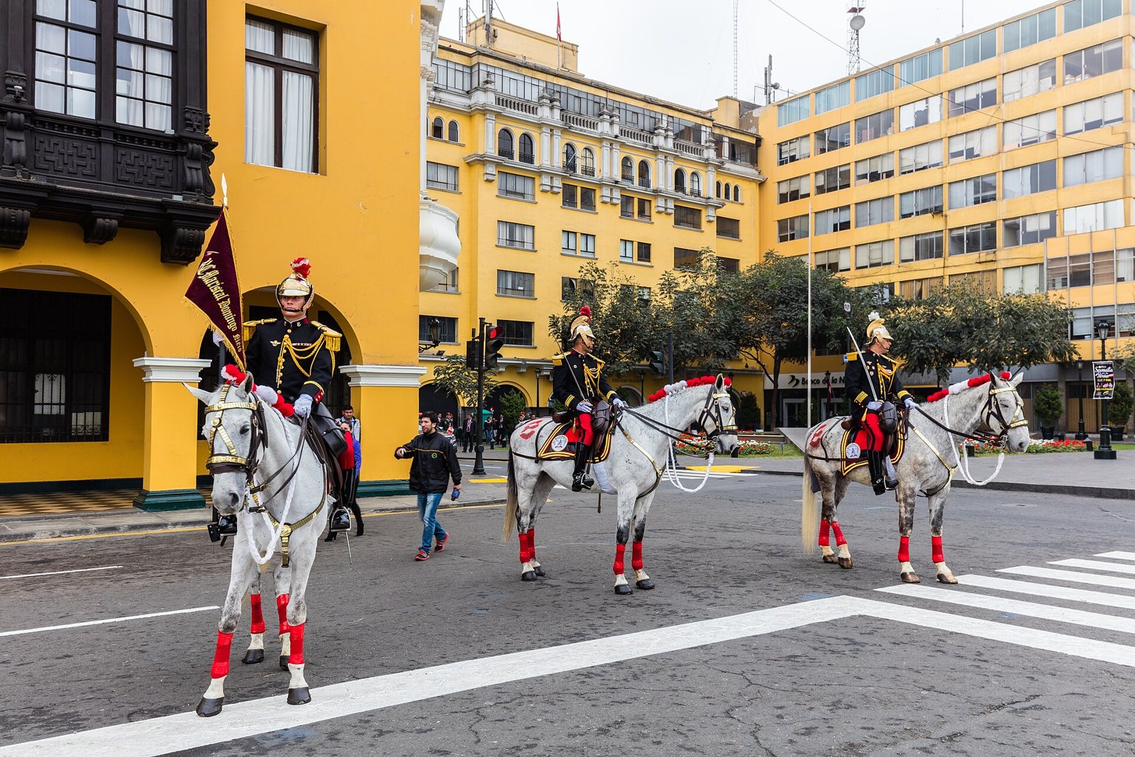 Plaza de Armas, centro histórico de Lima