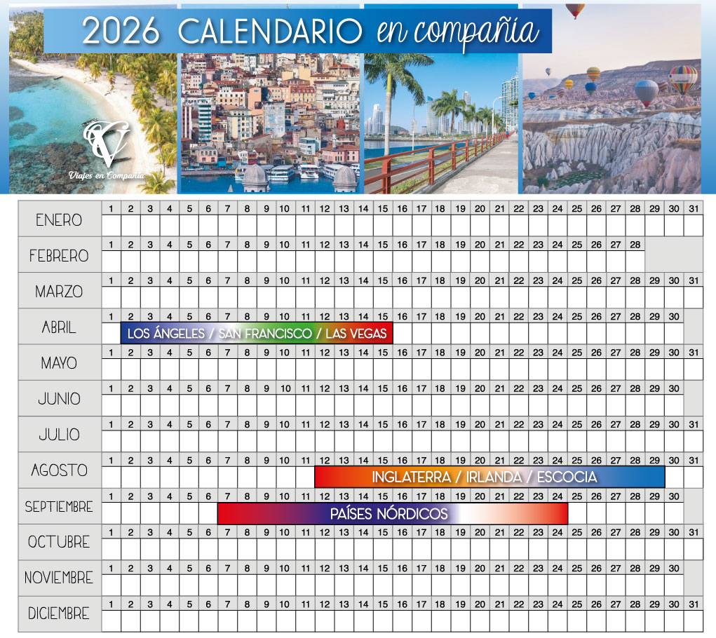 Calendario VEC 2026