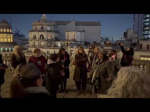 Un poquito de nuestro tour en el Edificio Bencich